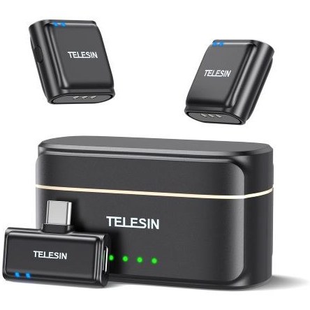 میکروفون بی‌سیم یقه‌ای TELESIN مدل P5-MCP-01